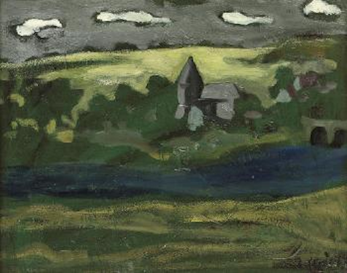 Le clocher by Francisco Bores