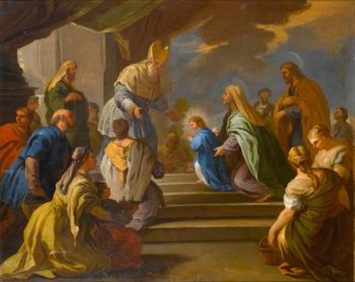 The Presentation in the Temple by Circle of Luca Giordano