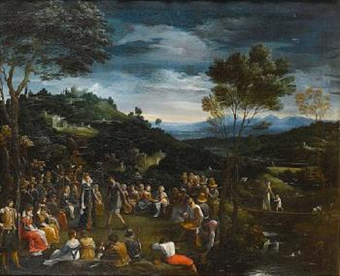 The country dance by BOLOGNESE SCHOOL