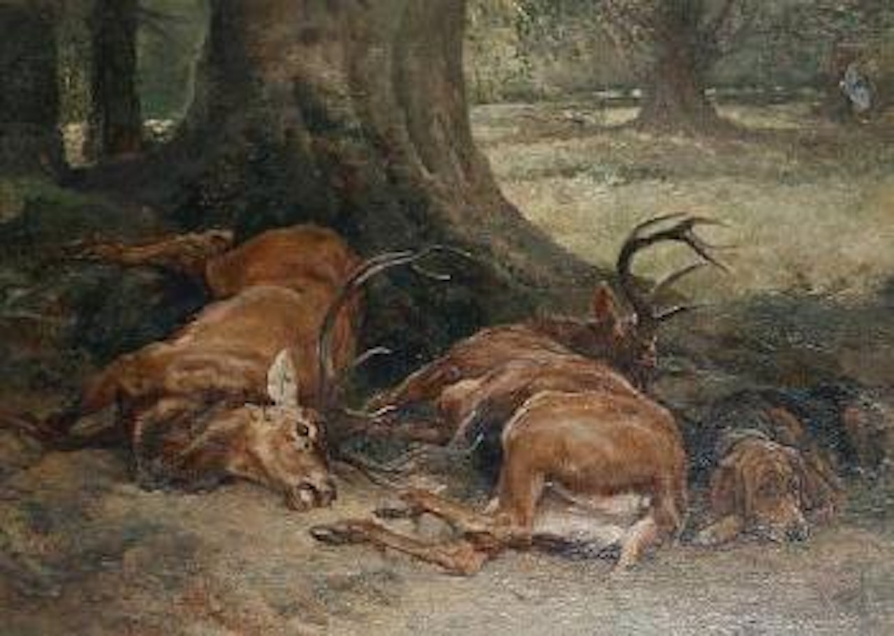 Left in charge by Heywood Hardy