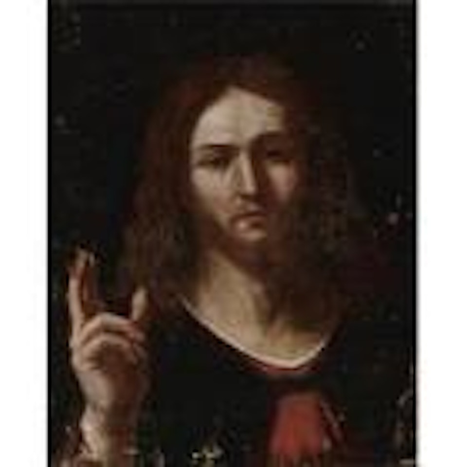 Christ As Salvator Mundi by Guercino