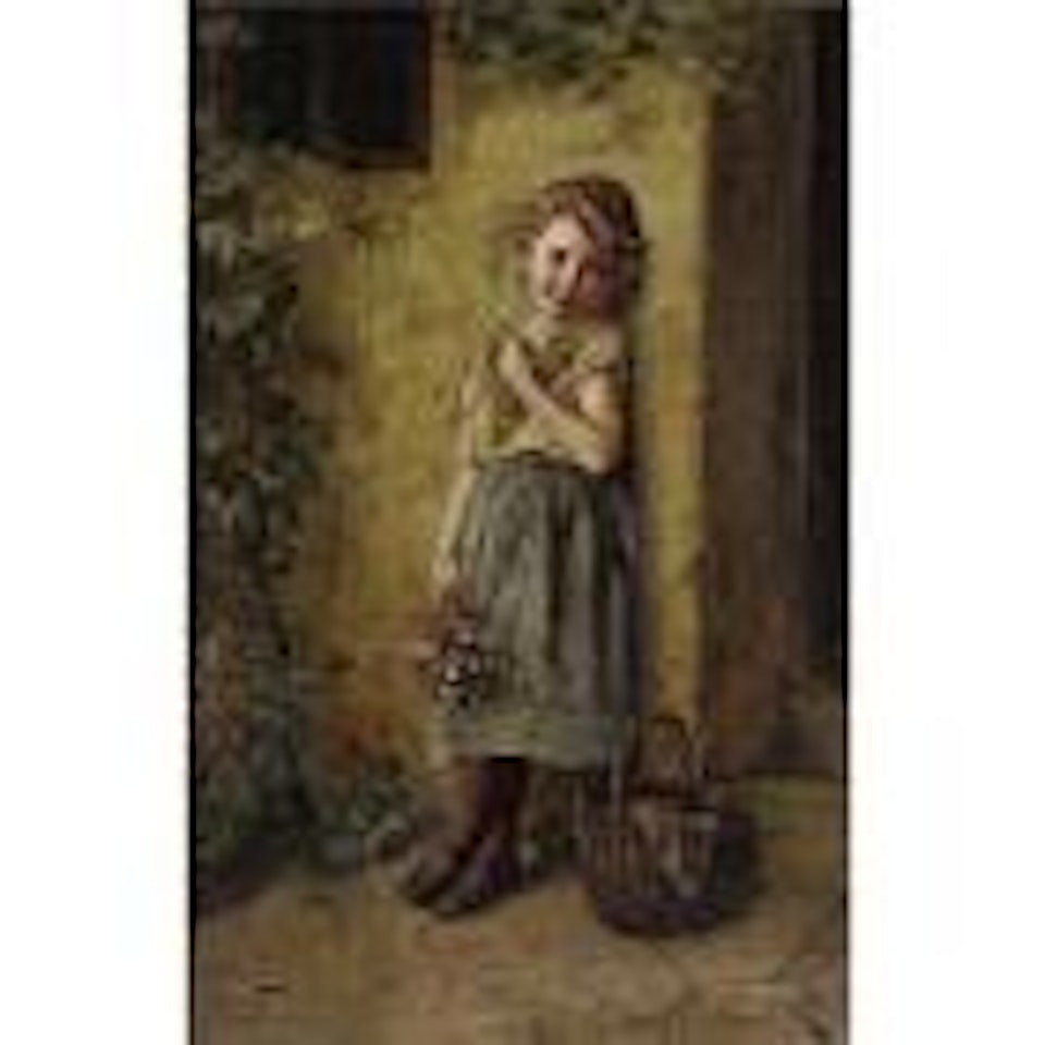 The Flower Girl by Edmund Adler