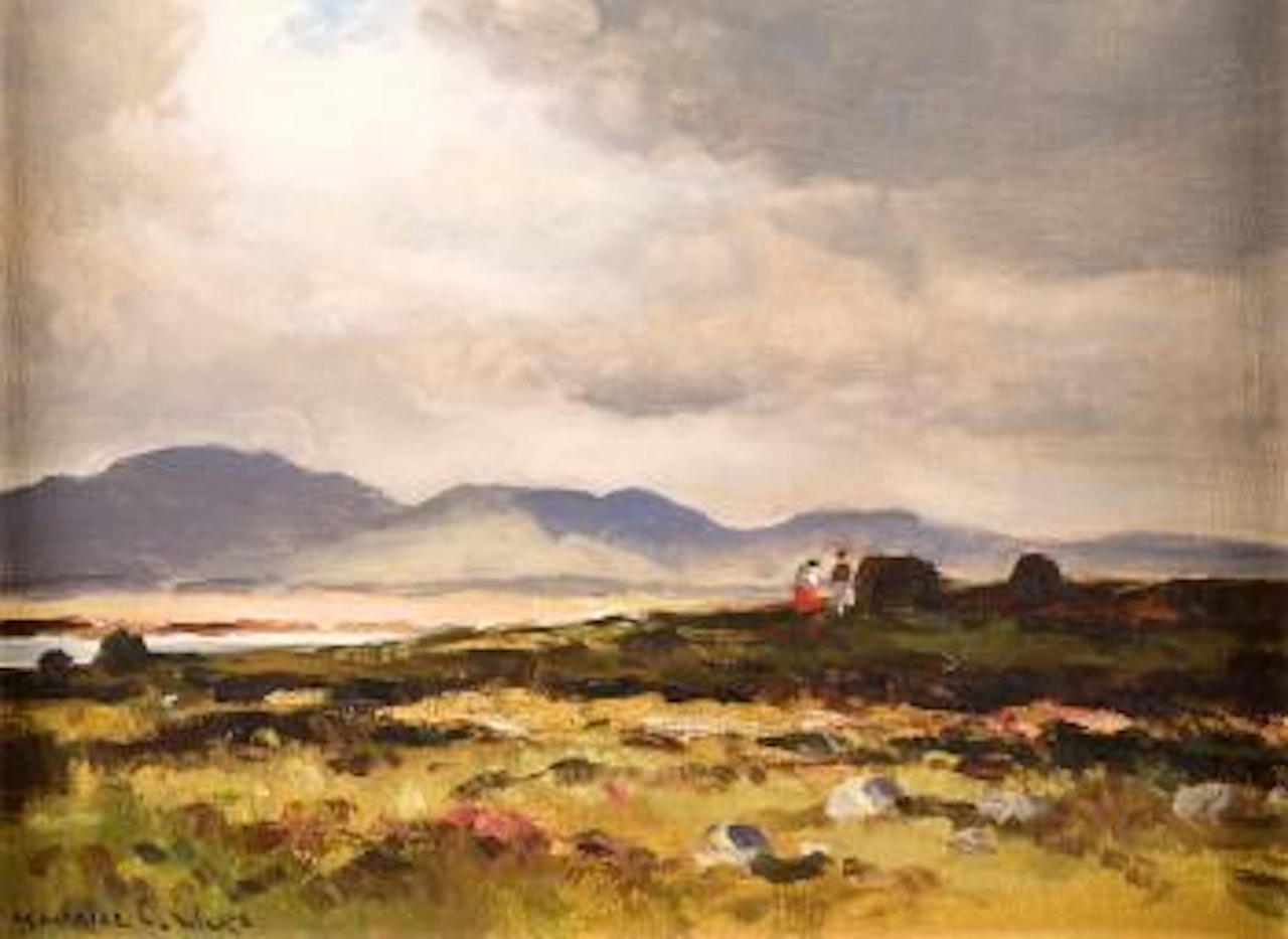 Bogland, The Rosses, Donegal by Maurice Canning Wilks