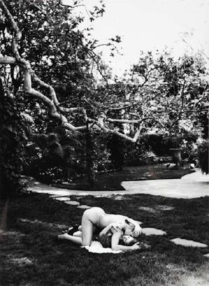 In Robert's Garden, Beverly Hills by Helmut Newton