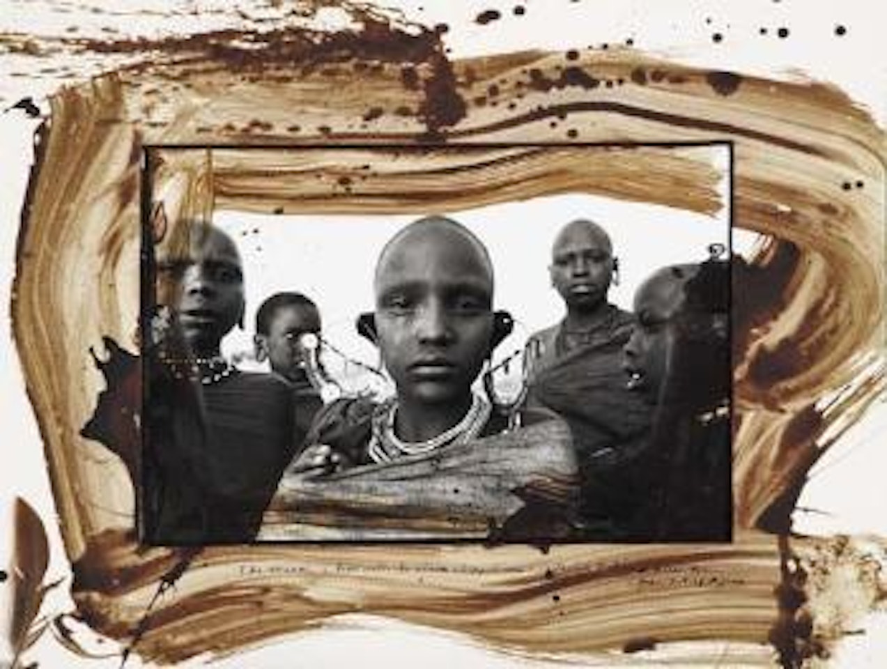 Masai Prince by Peter Beard