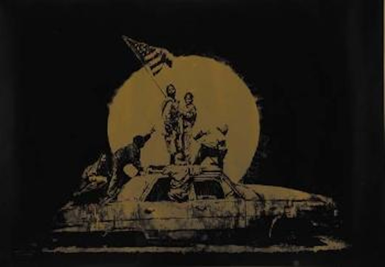 Flag by Banksy