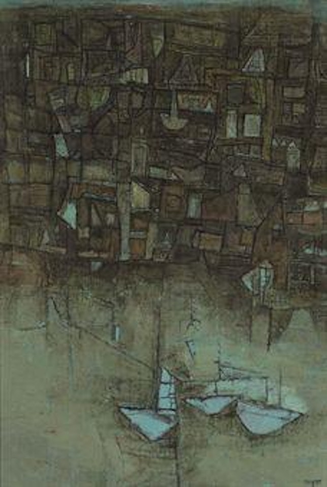 Untitled (Benares) by Ram Kumar