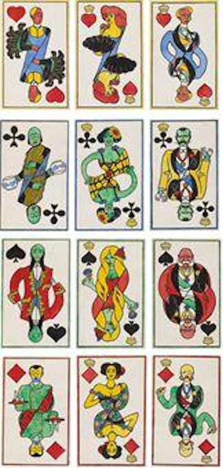 Douze cartes à jouer by Félix Vallotton