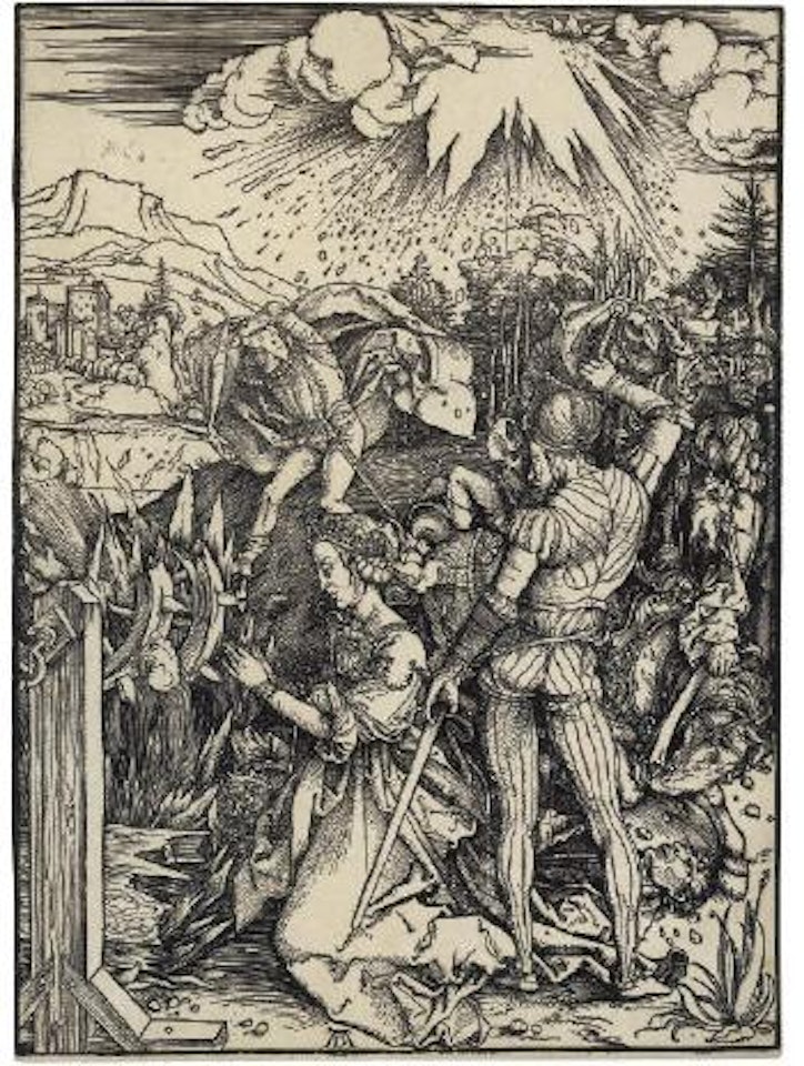 The Martyrdom of Saint Catherine (B. 120; M., Holl. 236; S.M.S. 128) by Albrecht Dürer
