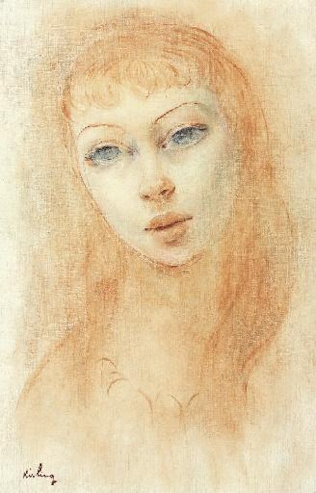Portrait de femme by Moïse Kisling
