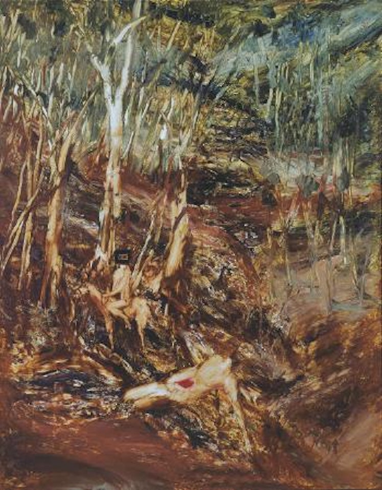 Gully (Ned Kelly) by Sidney Nolan