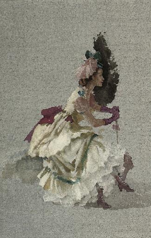 A Visitor for Paris by William Russell Flint