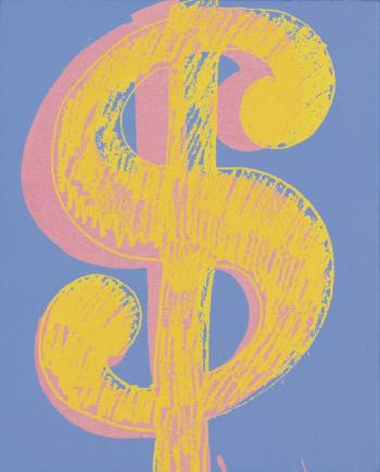 Dollar Sign by Andy Warhol