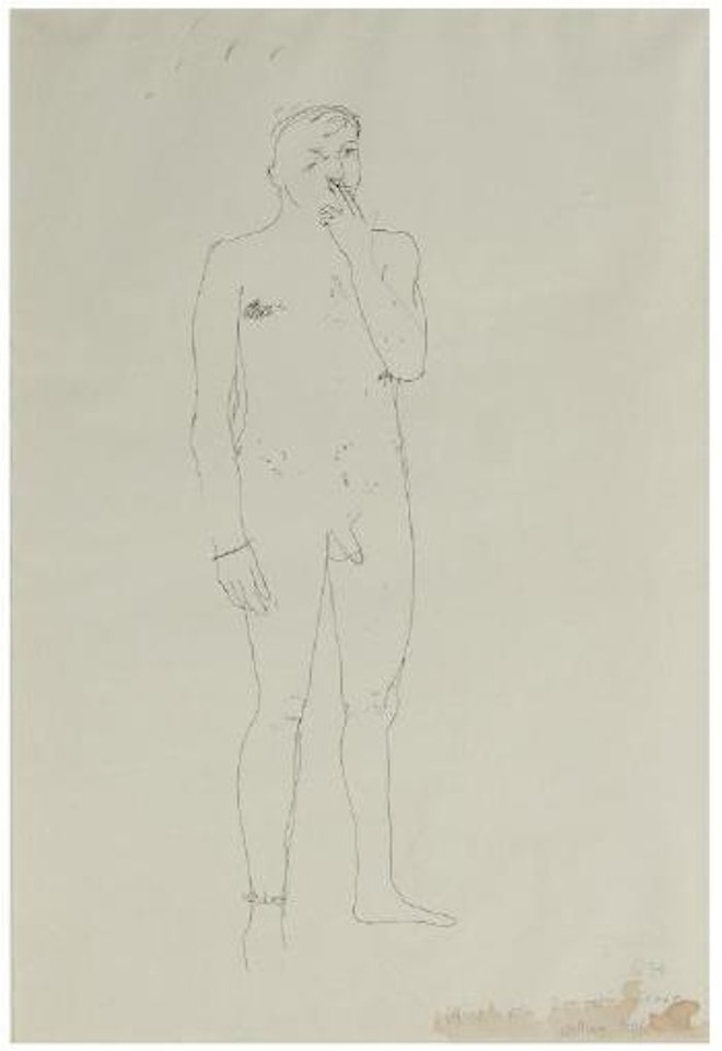 Figure for a Domestic Scene Notting Hill by David Hockney