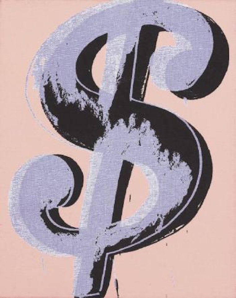 Dollar Sign by Andy Warhol