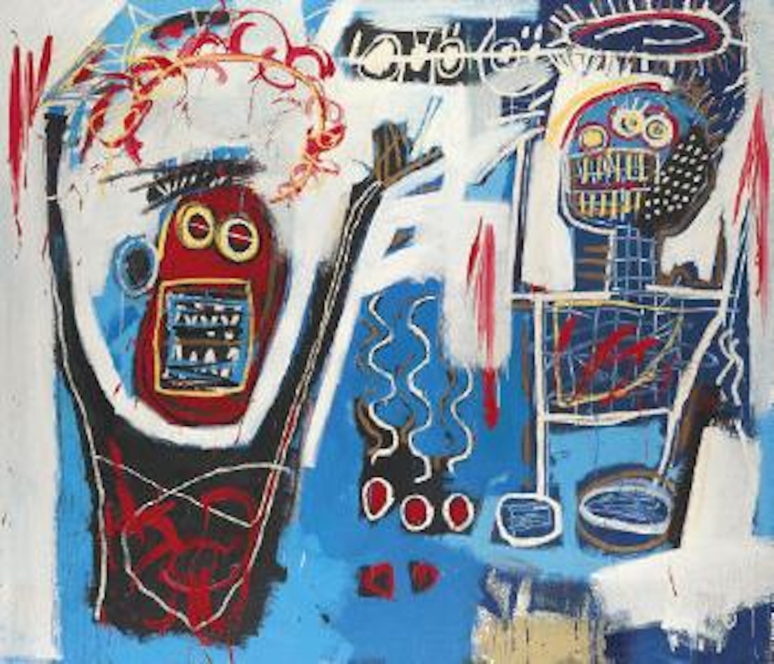 Palm Springs Jump by Jean-Michel Basquiat
