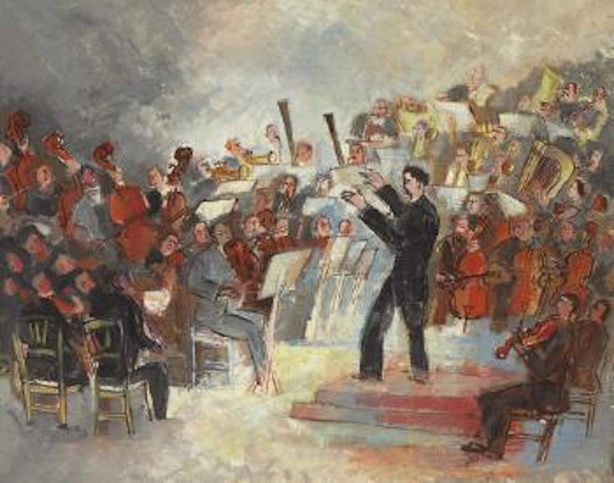 Orchestre symphonique by Jean Dufy