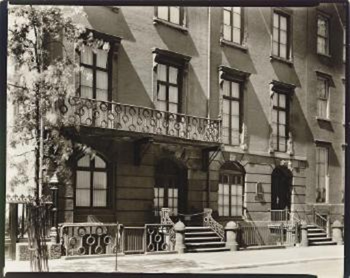 Facade: 14 West 12th Street, July 16, 1936 by Berenice Abbott