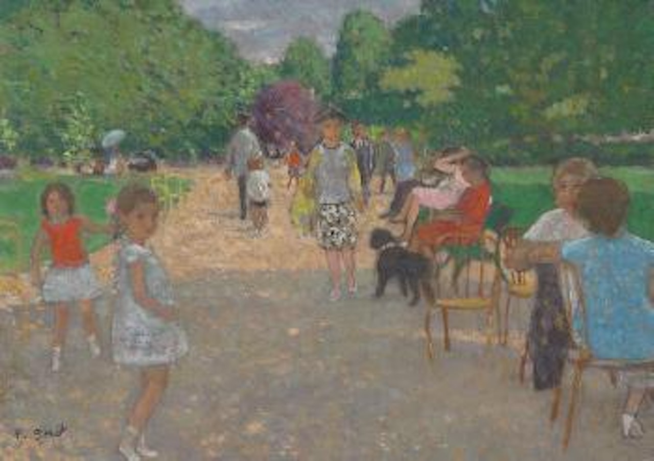Aprés-midi d'enfants au Parc Monceau by François Gall