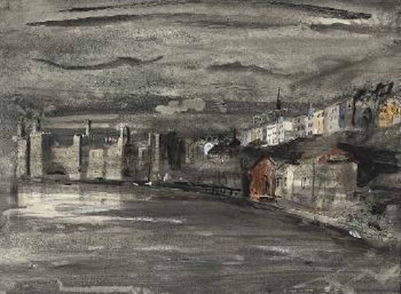 Caernarvon Castle, Wales by John Piper