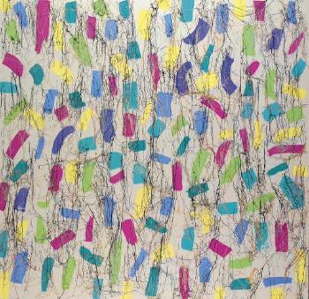 Arlequin for Andy by Ghada Amer