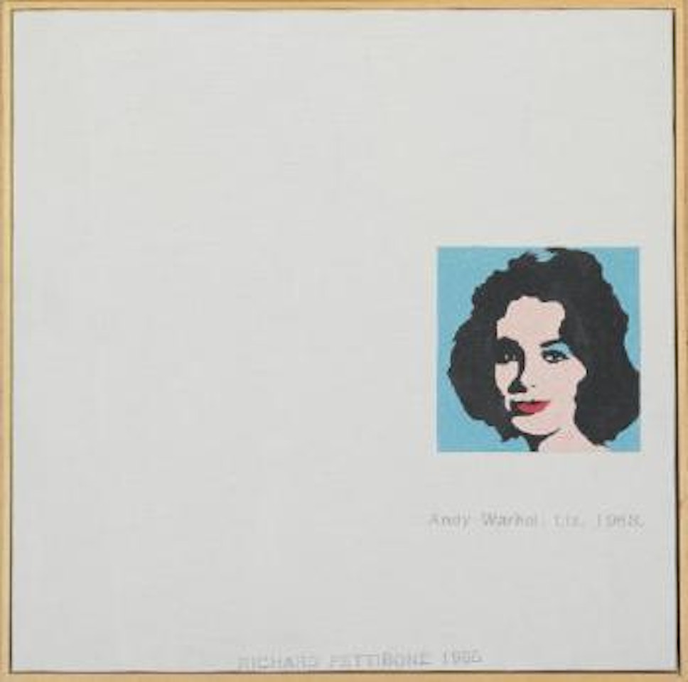 Andy Warhol (Liz, 1963) by Richard Pettibone