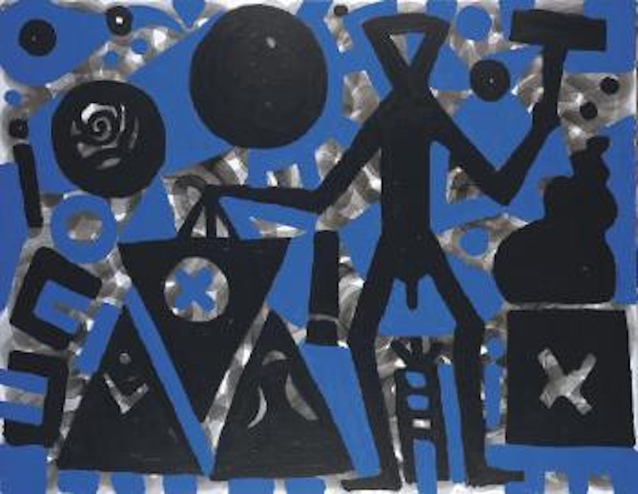Spaltung als Modell by A.R. Penck