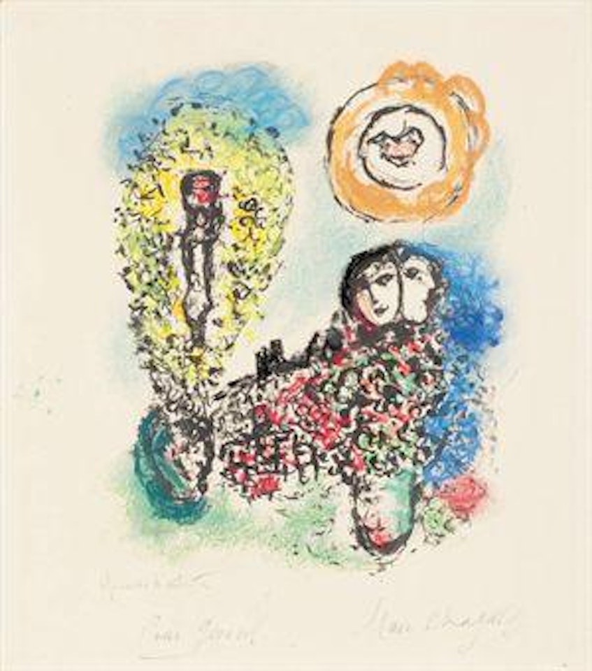La Mise en Mot (M. 584a) by Marc Chagall