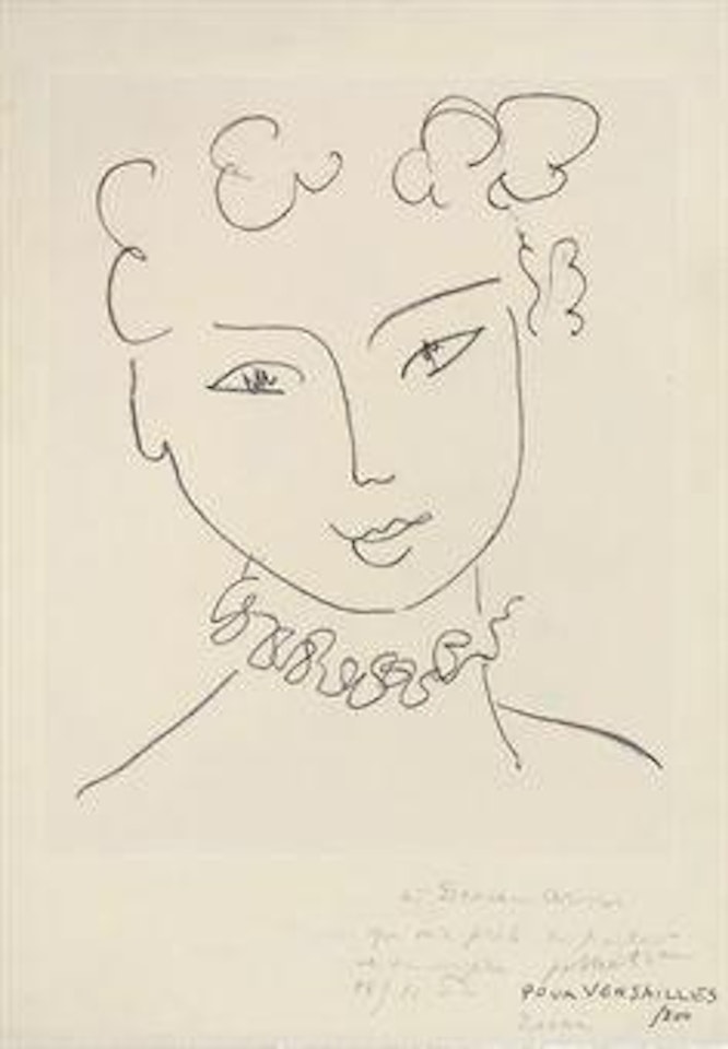 Pour Versailles, from: La Pompadour (D.-M. 665) by Henri Matisse