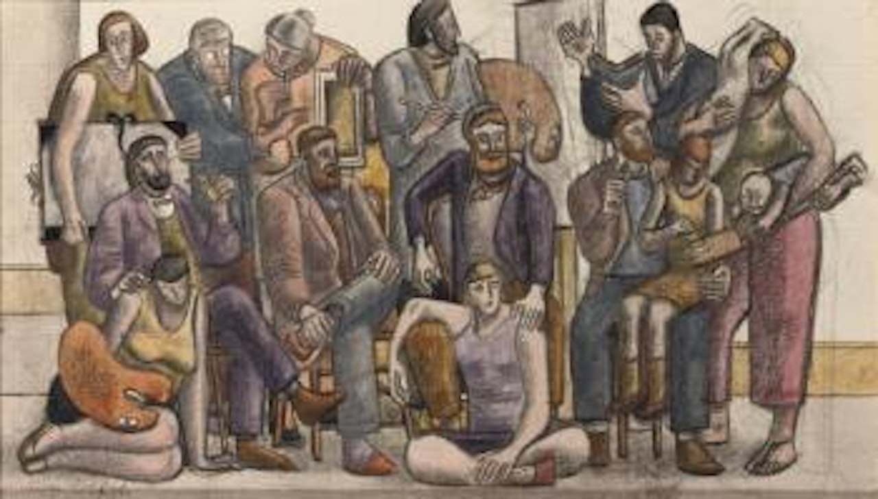 Red Slippers, The Something Road Group by William Roberts