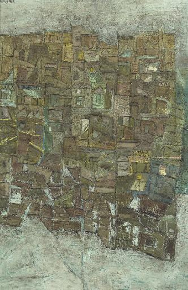 Houses (Benares) by Ram Kumar