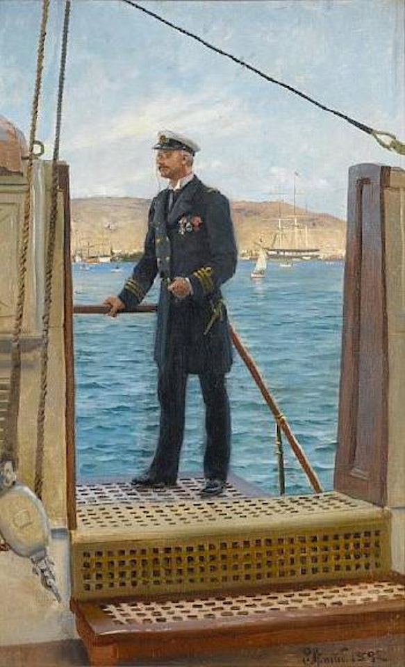 King George I of Greece by Peder Mork Monsted