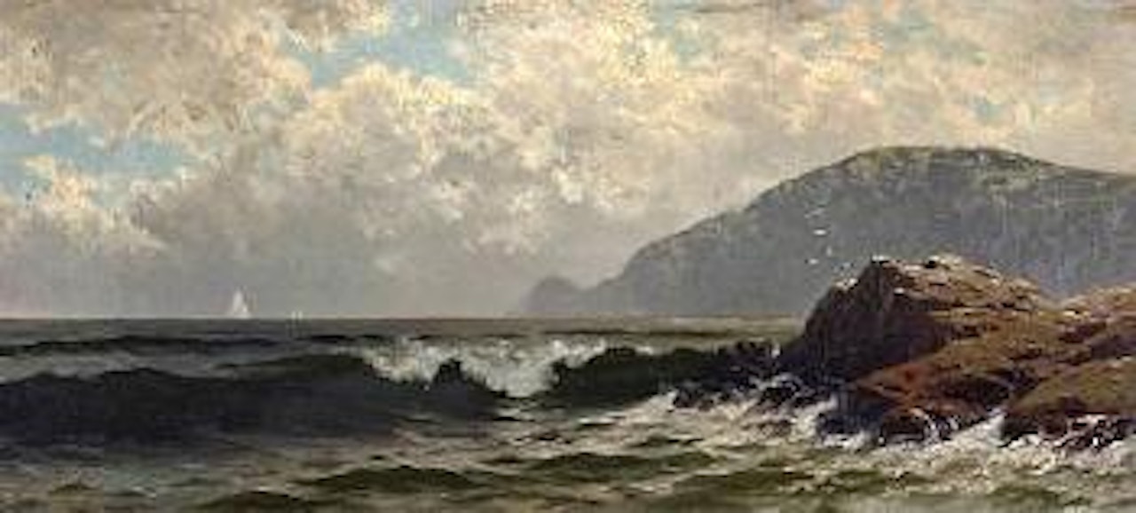 Coastal scene by Alfred Thompson Bricher