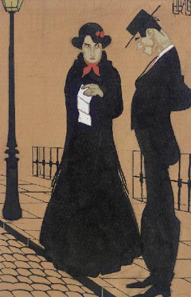 La Lettre by Juan Gris