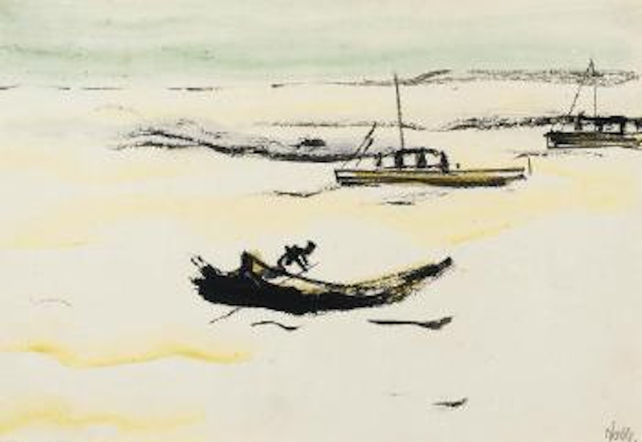 Boote by Emil Nolde