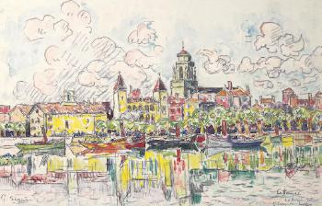 Ciboure, Saint-Jean-de-Luz by Paul Signac