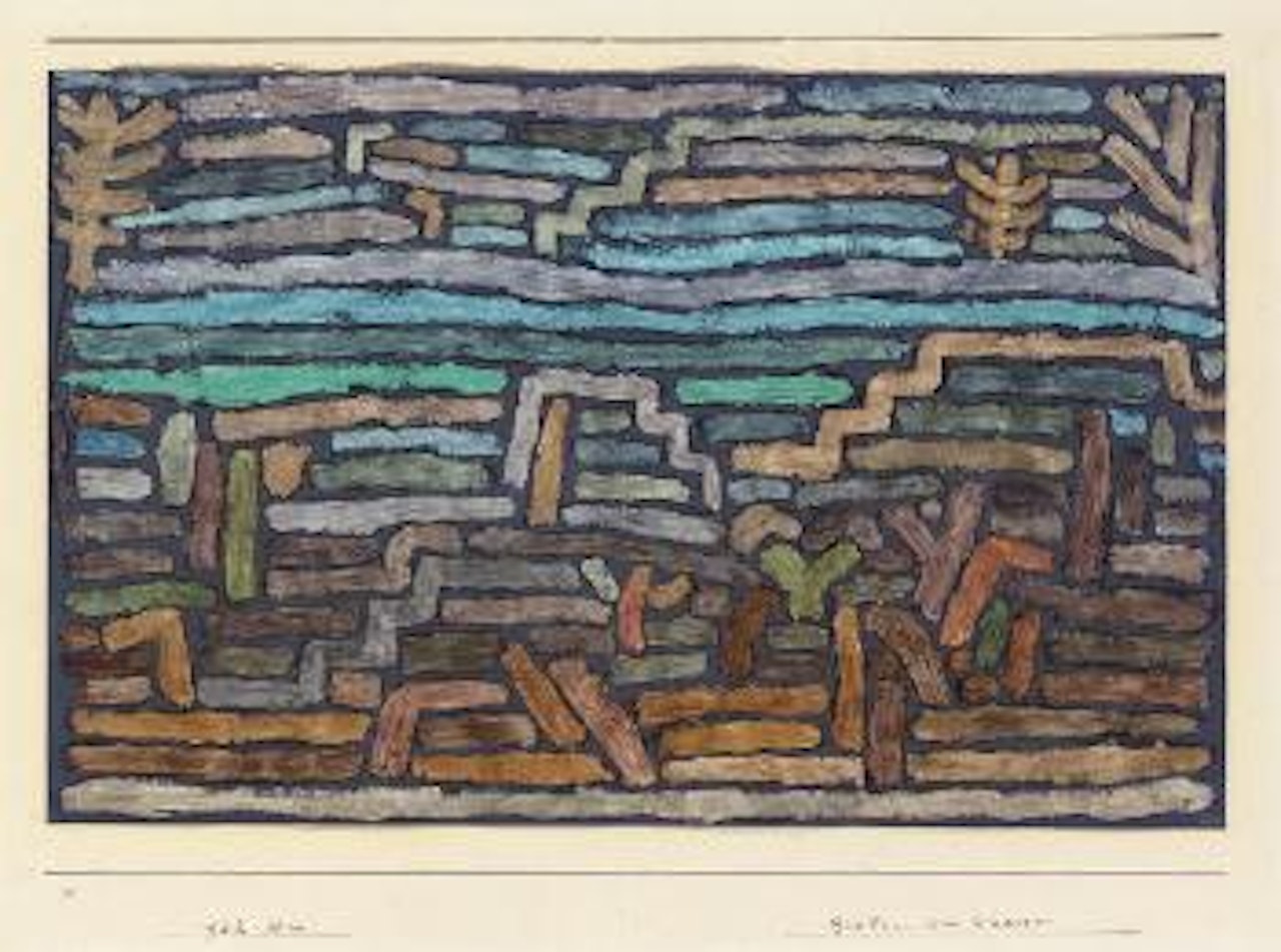 Garten am Wasser by Paul Klee