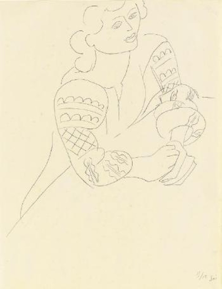 Portrait de femme by Henri Matisse