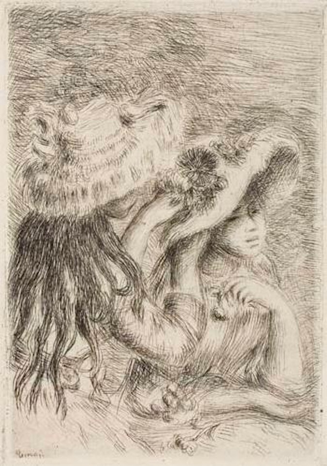 Le chapeau epingle by Pierre-Auguste Renoir
