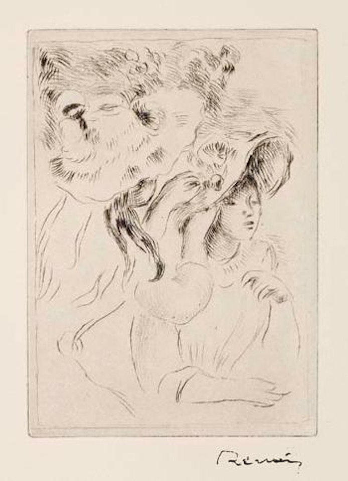 Le chapeau epingle by Pierre-Auguste Renoir