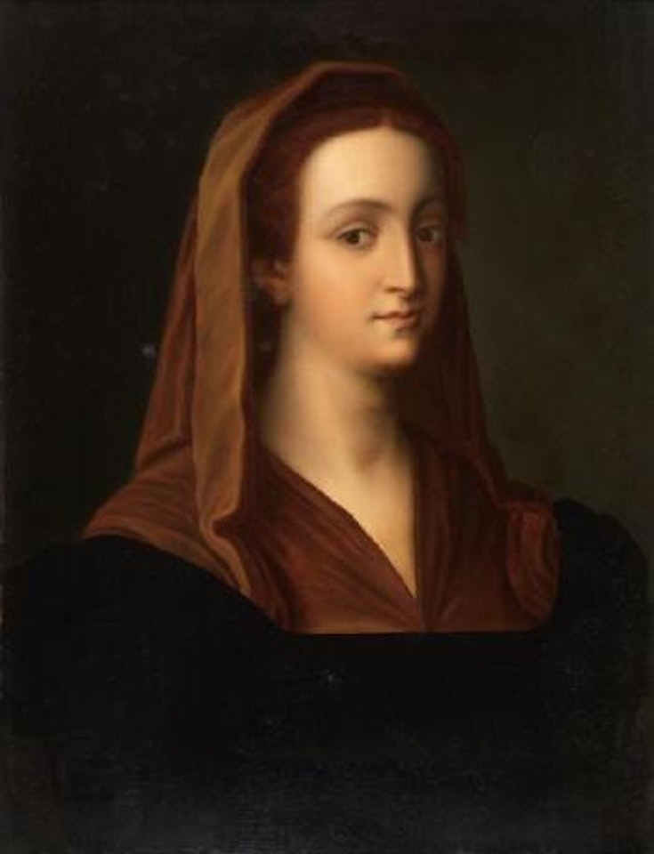 Portrait of a lady by Sebastiano del Piombo