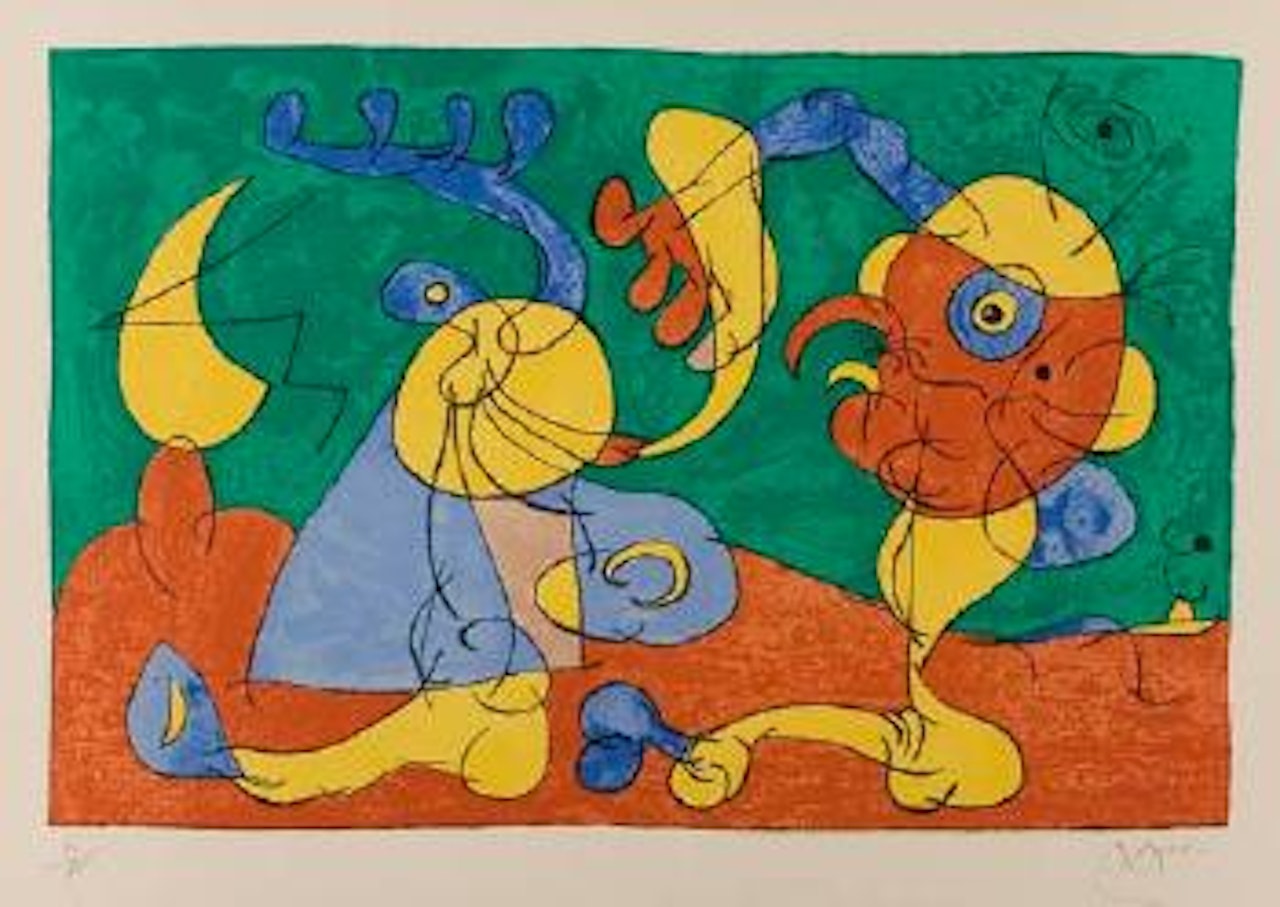Ubu roi by Joan Miró