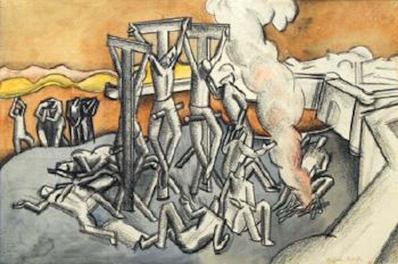 Study for crucifixion by William Roberts