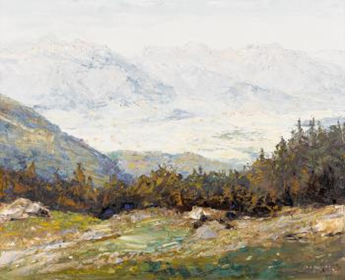 Celerina im Engadin by Otto Pippel