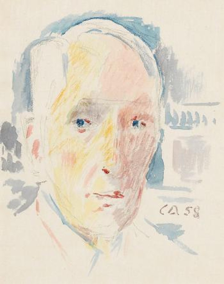 Selbstporträt by Cuno Amiet