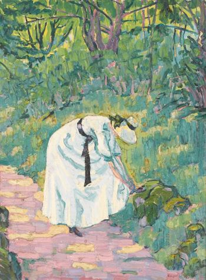 Dame au bois by Ernst Geiger