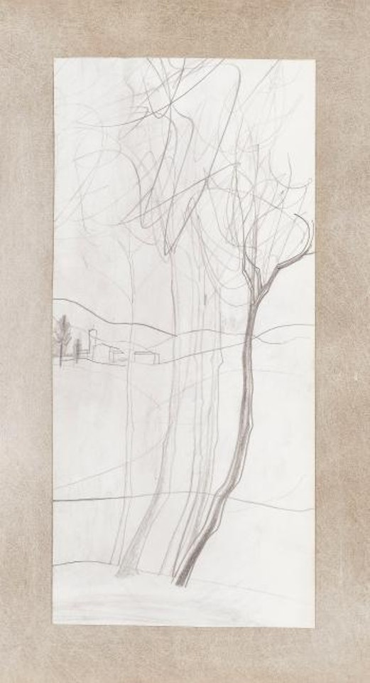 Tessiner Landschaft mit Dorf by Ben Nicholson, O.M.