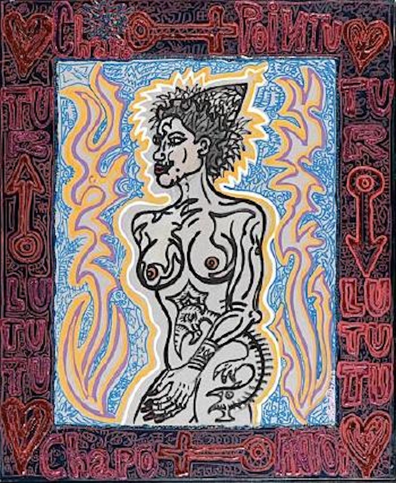 Chapo pointu turlututu by Robert Combas