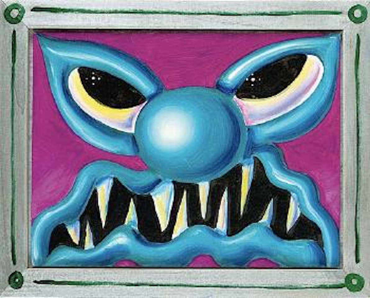 Tête de monstre by Kenny Scharf