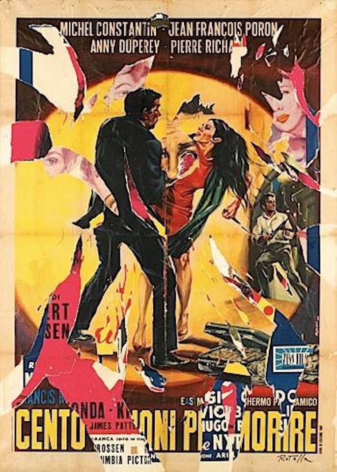 Lo sguardo dell'avventura by Mimmo Rotella